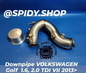 DOWNPIPE VW GOLF VII AUDI A3 8V SEAT LEON SKODA OCTAVIA 1.6 2.0 TDI EURO6 - Imagen 1 de 2
