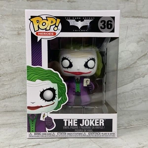 Funko POP! Heroes DC Comics Batman The Dark Knight Trilogy The Joker #36 Vinyl - Picture 1 of 6