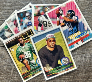 1996 Topps Football Card YOU PICK THE PLAYER RC Rookie * 1000 yard club & more