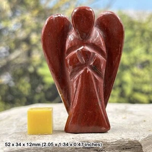 Red jasper angel for vitality and courage - Picture 1 of 1