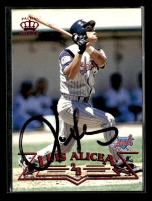 1998 Pacific #1 Luis Alicea Red Threatt IN PERSON AUTO! - Image 1 of 2