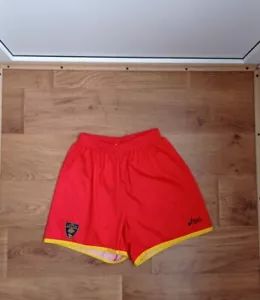 ASICS LECCE HOME FOOTBALL SHIRT CALCETTO JERSEY CALCETTO 2003/2004 pantaloncino pantalone taglia S - Foto 1 di 9
