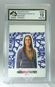 2013 Big Bang Theory Season 5 Amy Farrah Fowler Standee Card Graded 10 - Picture 1 of 2