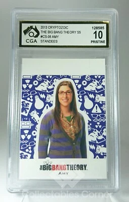 2013 Big Bang Theory Season 5 Amy Farrah Fowler Standee Card Graded 10 - Image 1 of 2