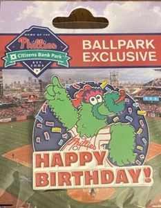 2024 Phillie Phanatic-Happy "April" Birthday Phanatic" Collector's Pin-Exclusive - Picture 1 of 1
