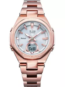 Casio MSG-B100DG-4A Baby-G solar Ladies Watch 37mm 10ATM - Picture 1 of 5