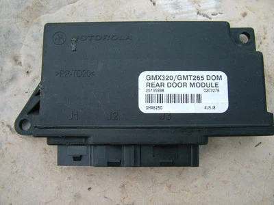 2003-2007 CADILLAC CTS REAR DOOR MODULE GMX320/GMT265 OEM PART #  25735998 - Image 1 of 2