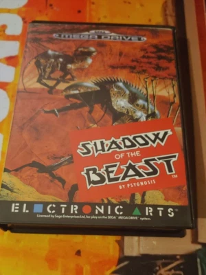 Shadow of the Beast (1990) Sega Mega Drive (Modul, Manual, Box) working 16-bit - Bild 1 von 3