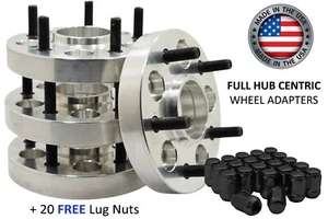 4 Pc Ford Maverick 5x108 To 5x5 Hub Centric Conversion Adapters 1.5" 14x1.5 - Picture 1 of 2