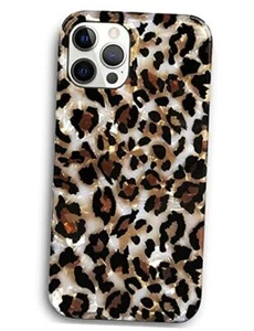 Case Compatiable with iPhone 13 Pro Max 6.7 inch,Sparkly Animal Light Brown - Picture 1 of 8