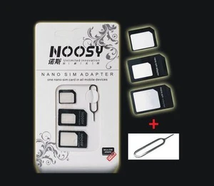ZESTAW ADAPTERÓW DO WIELU KART ADAPTER KARTY SIM CZYTNIK KART TELEFON KOMÓRKOWY TABLET Z7 - Zdjęcie 1 z 3