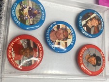 1984 Fun Foods Baseball Buttons 3 Buttons 6.00; 4 Buttons 8.00 & 5 for 10.00!
