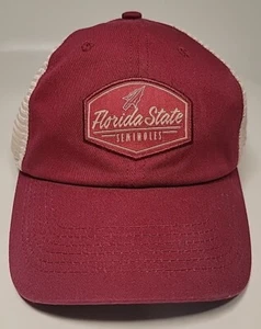 Florida State Seminoles Snapback Hat FSU Logo Red - Picture 1 of 6