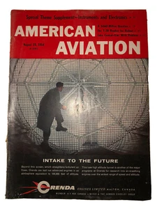 25. August 1958 American Aviation Magazine Avro Aircraft Limited - Bild 1 von 3
