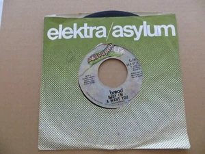 Bread – Baby I'm - A Want You / Truckin' - 1971 - Elektra EKS-45751 7" Single G+ - Picture 1 of 4