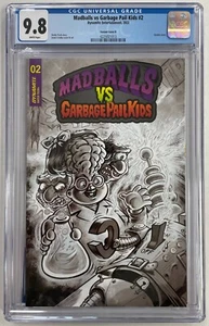 Madballs vs Garbage Pail Kids Issue #2 2022 Variant Cover D CGC Graded 9.8 Comic - Picture 1 of 2