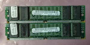 16MB 2x8MB SMART 72-pin Simm EDO 60ns FUJITSU HP 1818-6172-01 5063-7944 5.0V Ram - Picture 1 of 2
