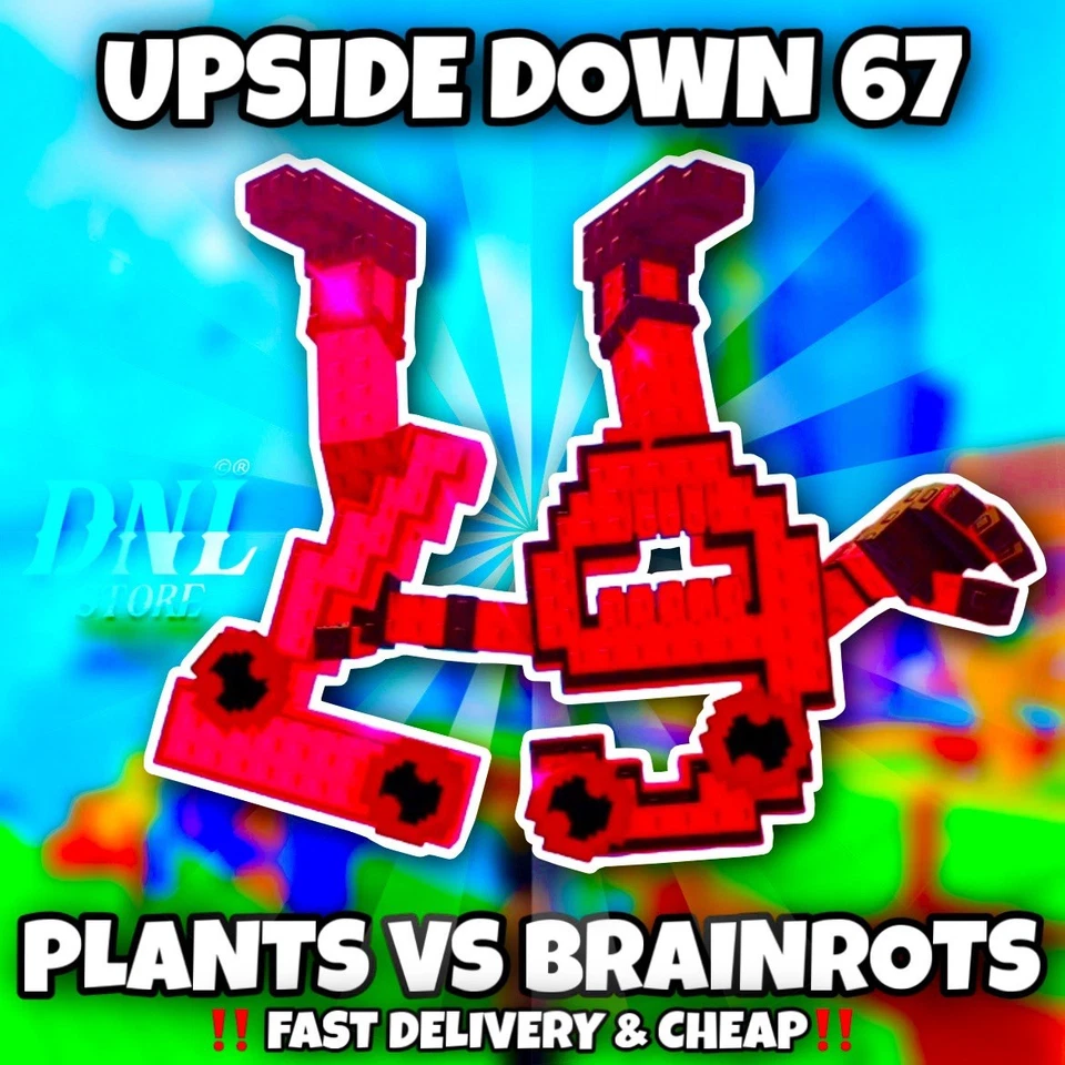 [🟢] UPSIDE DOWN 67 🔥 PLANTS VS BRAINROTS ‼️FAST EASY DELIVERY‼️