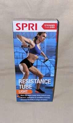 TUBO DE RESISTENCIA AL EJERCICIO SPRI - NIVEL DE LUZ - HASTA 20 LBS DE RESISTENCIA Foto 1 de 2