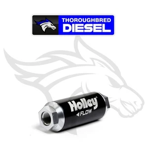 Filtro de combustible Holley 162-572 Billet Dominator, 260 GPH, prefiltro, 100 micras - Imagen 1 de 1