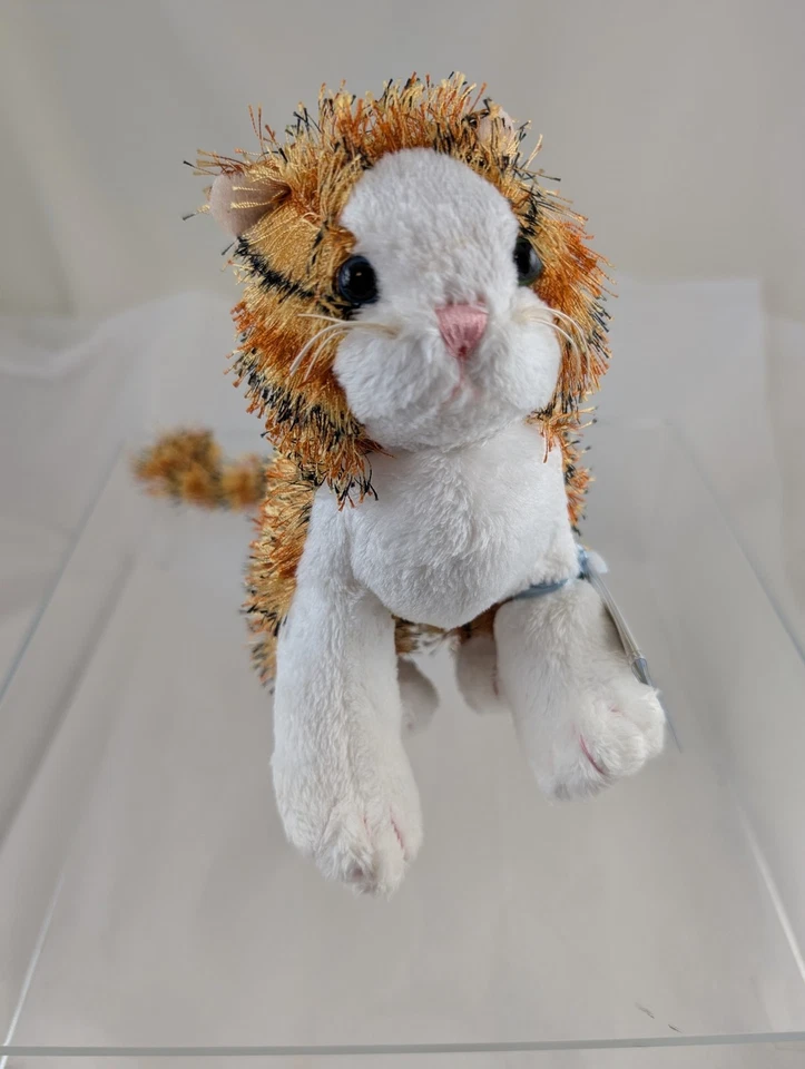 NUEVO CON ETIQUETAS GANZ WEBKINZ / HS042 / LIL'KINZ GATO CALLEJERO A RAYAS / con código / DE COLECCIÓN Foto 1 de 4