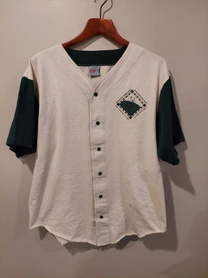 Camiseta deportiva de béisbol vintage de los 90 RAGBRAI XXVI 1998 bicicleta grande ciclismo rara de colección Foto 1 de 4