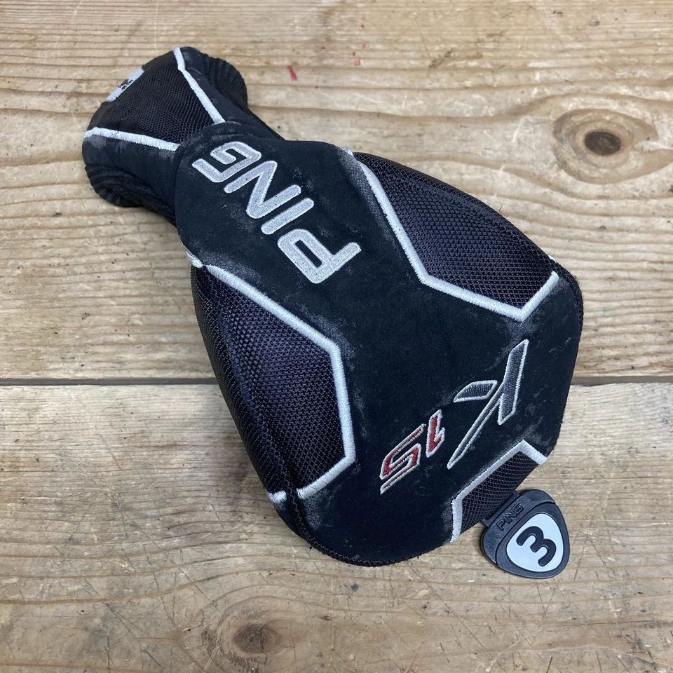 Ping K15 Driver Headcover Golf Club Head Cover - **HAS LIGHT WEAR** - Image 1 of 4