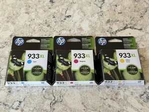 HP 933XL Ink Cartridge Cyan, Magenta, Yellow Expires 2017, 2018, 2020 - Bild 1 von 4