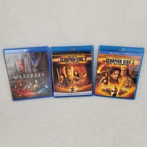 Blu-rays Warcraft (sealed) Scorpion King 2 (gebraucht) Scorpion King 3 (gebraucht, BR+DVD) - Bild 1 von 24
