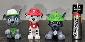 3x Paw Patrol Mini 1¾" Rocky And Marshall Miniature Figures - Bild 1 von 6