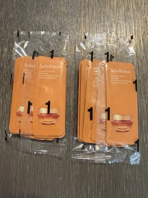 Sulwhasoo Concentrated Ginseng Rejuvenating Cream Perfecting Rich 1ml x 30pcs - Image 1 of 4