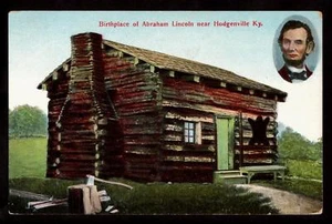 1910 lincoln homestead hogenville kentucky postcard - Picture 1 of 1