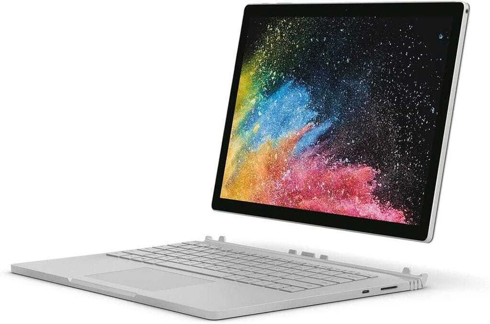 Microsoft Surface Book 2 13.5" Intel Core i7 8650U 1.90Ghz 16GB RAM 512GB SSD Wi - Image 1 of 3