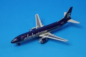 1:400 B737-4Q8 Alaska Airlines N774AS 55449 Dragon airplane model - Picture 1 of 5