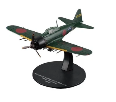 WWII FIGHTER COLLECTION : MITSUBISHI A6M5C zero MODEL 52 TAKEO TANIMIZU 1/72 #56 - Immagine 1 di 2