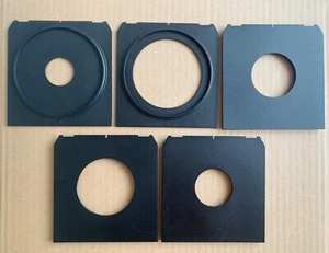 Metal Lens Board 96x99mm Linhof Wista Technika Ebony Camera Copal #00 #1 #2 #3 - Picture 1 of 13