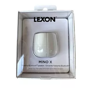 Lexon Mino X Floating Bluetooth Speaker NIB White USBC CHARGE Cable Included - Picture 1 of 6