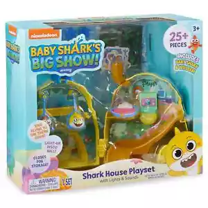 Nickelodeon Baby Shark's Big Show! Set da gioco per la casa, luci e suoni, 25+ pezzi - Foto 1 di 9
