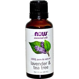 NOW Foods 1oz. Lavender & Tea Tree Essential Oil For Burners & Diffusers!