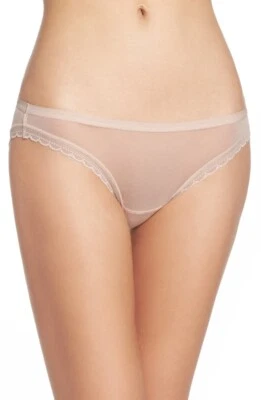 Ropa interior de bikini de tiro bajo de malla Next to Nothing 237264 Next to Nothing para mujer talla L Foto 1 de 2