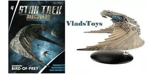 Star Trek Discovery Numero #4 con libretto Klingon Bird of Prey Eaglemoss - Foto 1 di 7