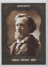2022 Upper Deck Goudey Wild West Weekly Green Charles Buffalo Jones #15 0w8