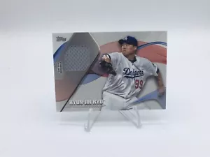 2017 Topps Game Used Jersey Hyun Jin Ryu #MLM-HJR. A1N - Picture 1 of 2