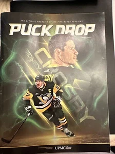 Pittsburgh Penguins Puck Drop Magazine March 2023 Sidney Crosby Cover - Picture 1 of 9