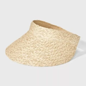 Straw Visor Hat - A New Day™ - Picture 1 of 4