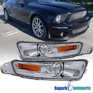 For Ford 10-14 Mustang GT Hyper White SMD LED Daytime Running Bumper Lights