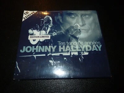 CD SINGLE 2 TITRES NEUF "JOHNNY HALLYDAY : TES TENDRES ANNEES" Edition limitee - Photo 1/2