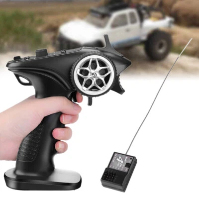 4CH 2.4GHz RC Funkfernsteuerung Radio Sender Fernbedienung für RC Auto - Bild 1 von 4