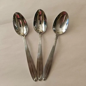 Reed & Barton Jubiläum Oval Suppenlöffel Edelstahl 18/10 Faltgeschirr 3 Stück - Bild 1 von 7