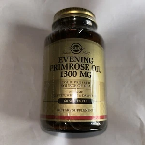 Solgar Evening Primrose Oil 1300 mg 60 Softgels - Picture 1 of 4